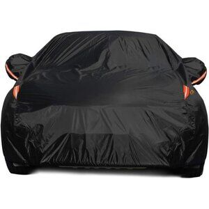 Full Car Covers for Sedan, Car Cover Waterproof All Weather Windproof Dustproof